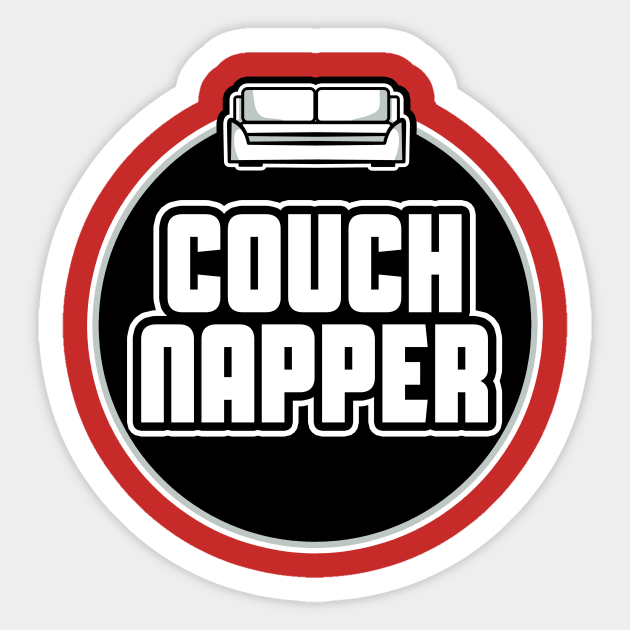 Couch Napper Matching Family Thanksgiving Christmas Shirts Sticker by fishbiscuit